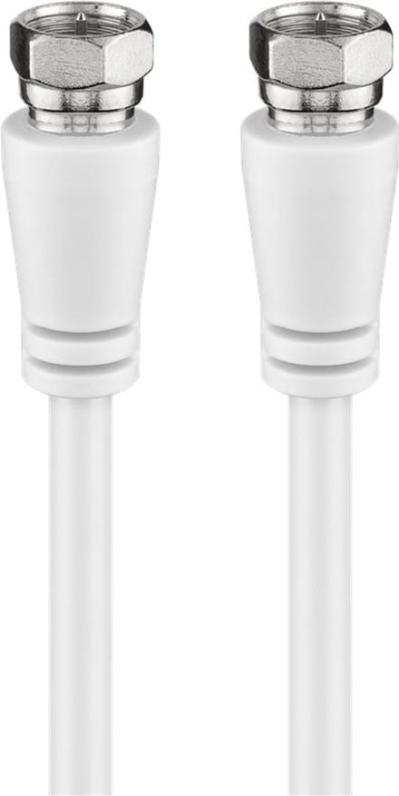 Goobay SAT Antenna Cable (Class A+, >95 dB), 3x Shielded 2 m