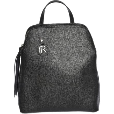 Isabella Rhea Zwart Rundleer Tas