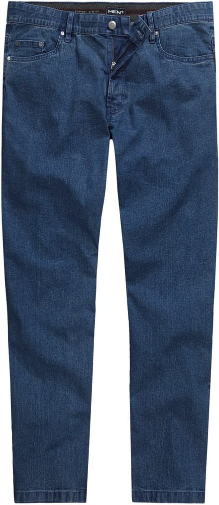 Men Plus - Heren - Jeans 5-pocket speciaal model - Blue stone - Maat 56
