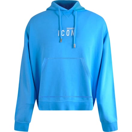 Dsquared2 Icon Small Logo Lichtblauwe Hoodie
