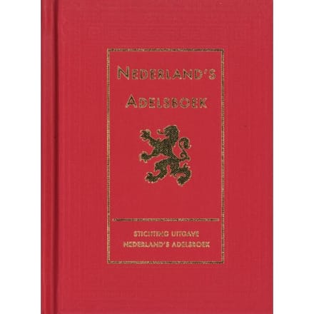 Nederland's Adelsboek / 99 - Nederland's Adelsboek