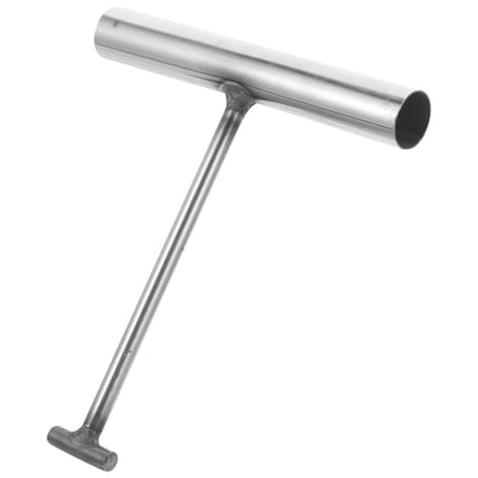 Afvoerput Haak - Putdeksel Lifter - Zware Deksel Openen - Ergonomisch T-Handvat - 16.7 x 15 x 2 cm - Metaal