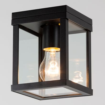 KS Verlichting Plafonniere Jersey Zwart