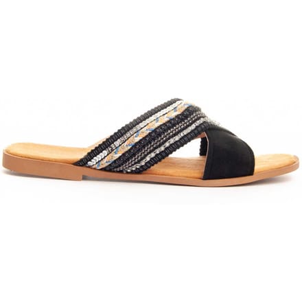 Sandalia Casual Para Mujer.  Montevita  Flipp5  89355 36 zwart