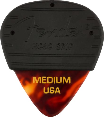 Fender 351 Mojo Grip Picks Celluloid Tortoiseshell Medium - Plectrum set