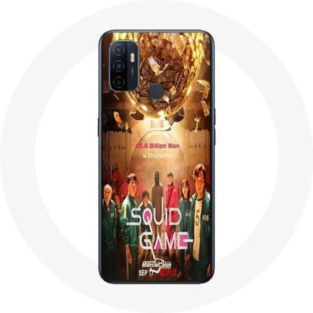 Oppo A53 Case Squid Game Series-spelers