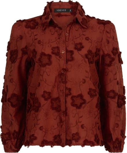 Ydence blouse Payton brick - maat S