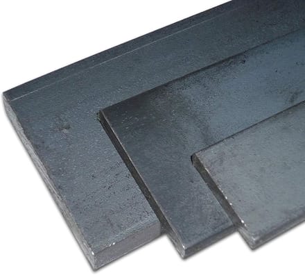 Platband Staal - Metaal Strip - Staalconstructie Bouwen - Goed Lasbaar - 100 x 5 mm - Zwart