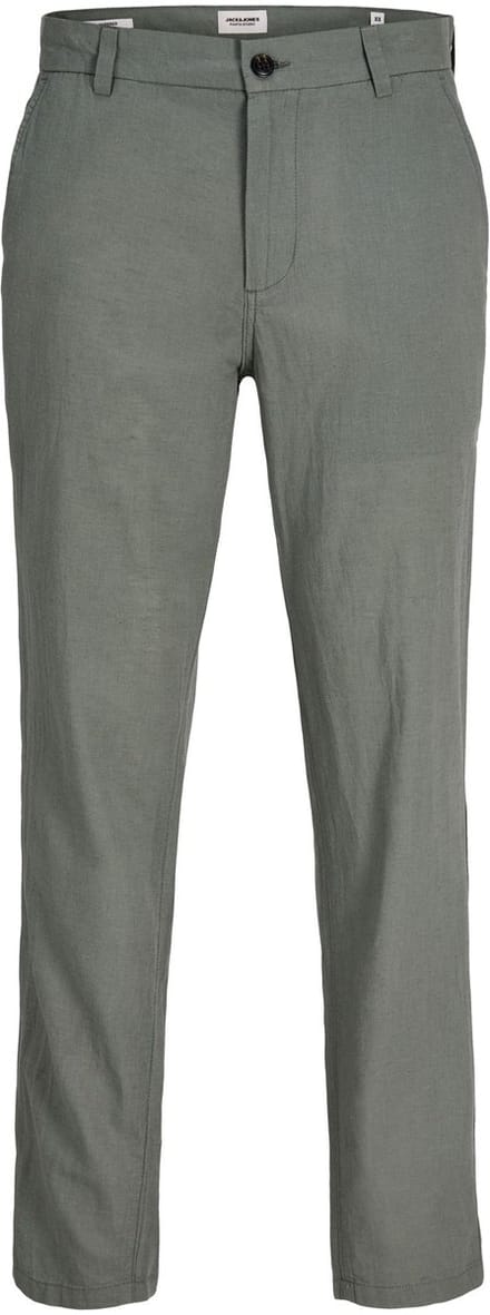 JACK&JONES - JPSTACE SUMMER LINEN BLEND CHINO PANT SN - Heren - Broeken