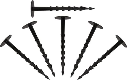 Zwarte ankers, tuinspelden 15cm 100st.
