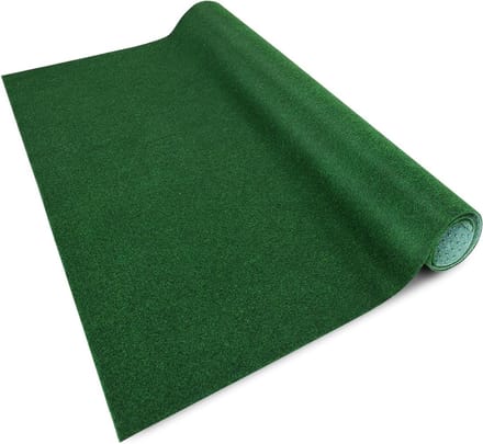 casa pura - Evergreen Grass carpet | artificial grass with drainage tops | 1,35 x 11 m | green