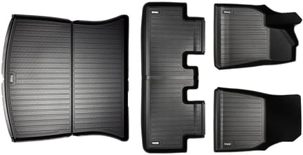 Tesla Model 3 2024+ Highland Rubberen Vloermatten – Interieur Accessoires