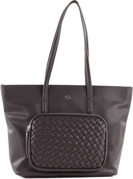 GERRY WEBER Schoudertas Wave Shopper LHZ Dark Brown Bruine