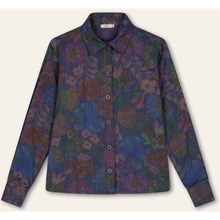 Oilily Jozaar Denim Overshirt- maat44 Peacoat