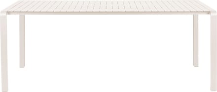 Zuiver Vondel Tuintafel 214x97 cm Aluminium Groen Clay Wit