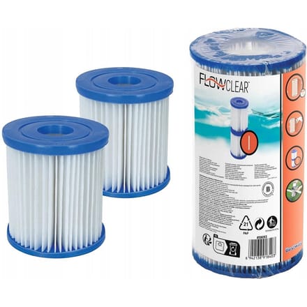 Filteronderdeel I - Voor Filter Met Een Capaciteit Van 1249 L/U (2 stuks.) #58093