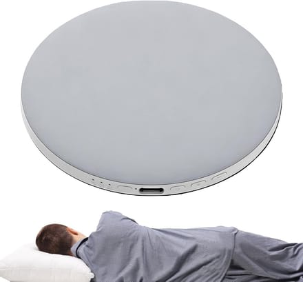 Kussen luidspreker - Slaap audio - Ontspannen slapen - Gericht geluid - 123 cm breed - Grijs