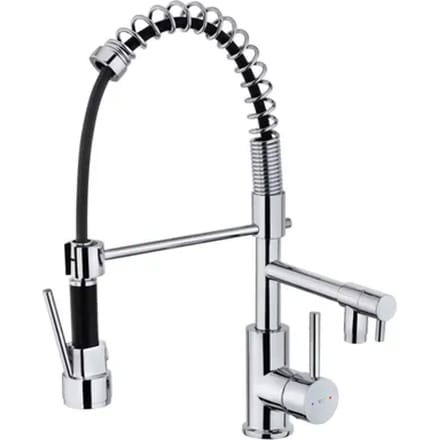 Essebagno Keukenmengkraan Mixer Pro Chroom