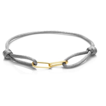 Closed by 2 Armband Grijs