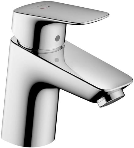 Hansgrohe Logis - Wastafelkraan, EcoSmart, CoolStart, chroom 71076000