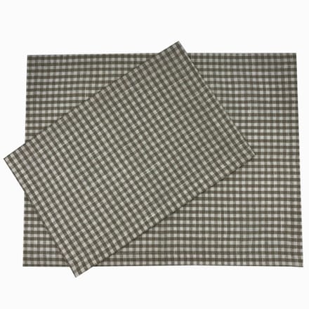Rut placemat chocolate - set van 4