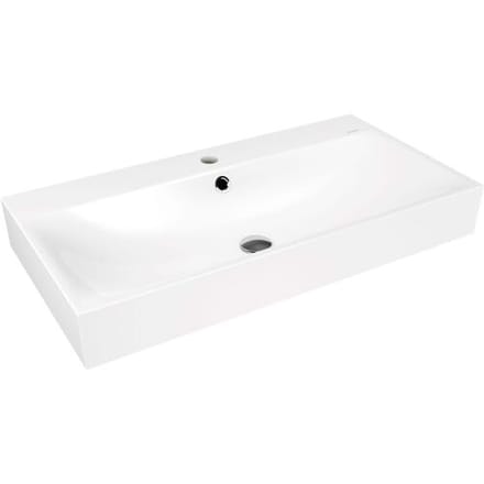 Kaldewei SILENIO wall-mounted washbasin 3045 with 1 tap hole, 90 cm 904406013001