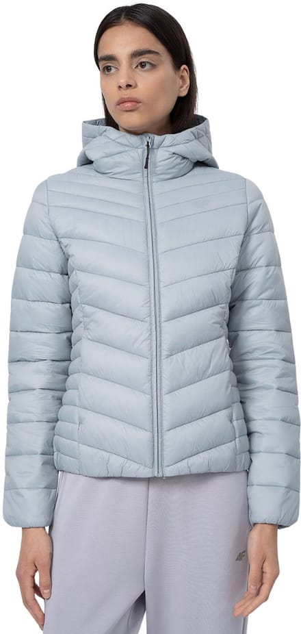 4F Jas Dames Gewatteerde Blauw - Maat S