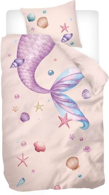 Snoozing Eleane Dekbedovertrek - Flanel - Eenpersoons - 140x200/220 cm + 1 sloop) - Multi