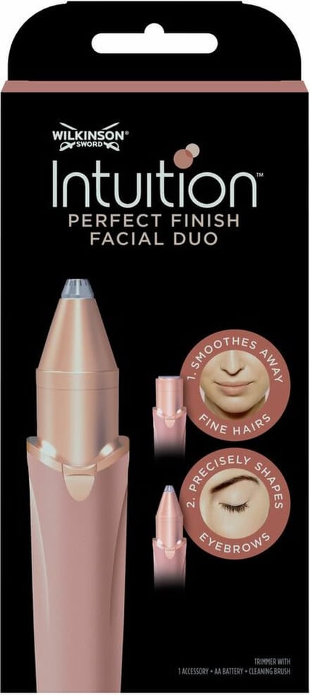 Wilkinson Sword Intuition Perfect Finish 2-in-1 Face and Eyebrow Trimmer