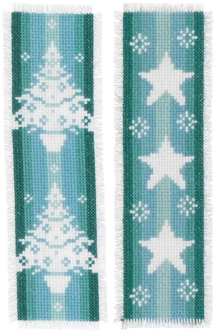 Bladwijzer kit Nordic Christmas set van 2 - Vervaco - PN-0158102