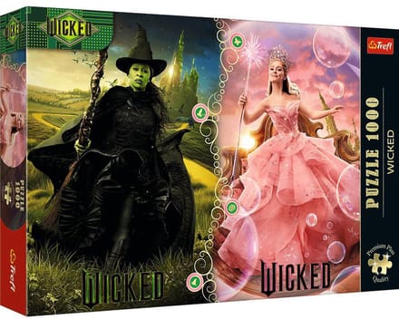 Puzzle Premium Plus Quality Wicked: Elphaba & Glinda 1000 - Puzzel Premium Plus Quality Wicked: Elphaba & Glinda 1000