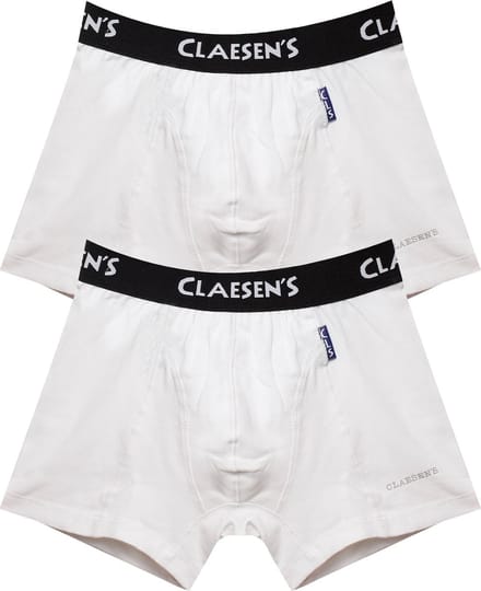 Claesen's® - Jongens Boxershort 2-Pack WitCL 208-White-10