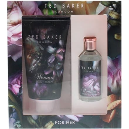 Ted Baker Vrouw Geschenkdoos 10ml Eau De Toilette + 50ml Body Wash