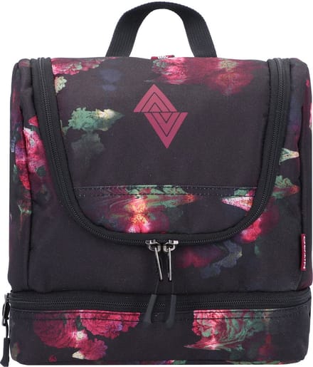 NITRO Travel Kit Toilettas 25 cm - 6 L - Ritssluiting - black rose