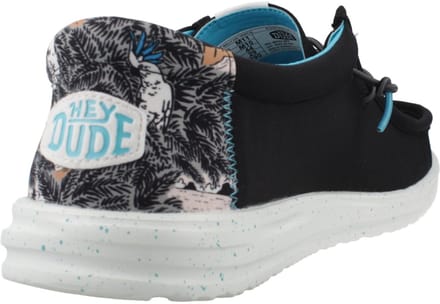HEYDUDE - Wally H2O Heren Instappers Tropical Black - Maat 41