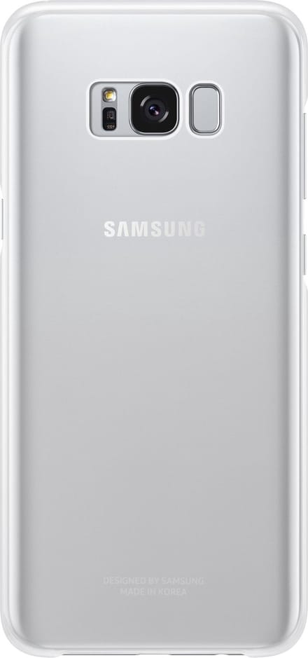 Samsung clear cover - zilver - voor Samsung G955 Galaxy S8 Plus