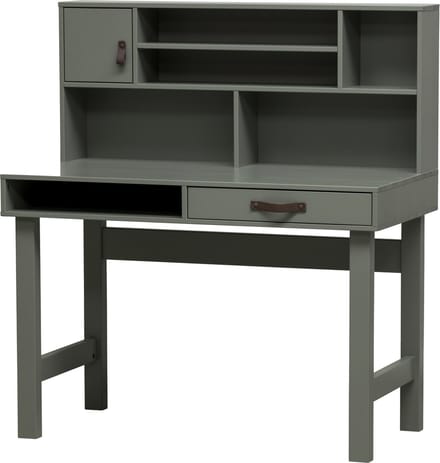 Vtwonen Bureau Vtwonen Stage - Hout - Groen - 110 x 122 x 58 cm (BxHxD)