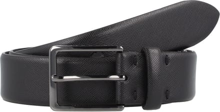 bugatti Leren Riem Men´s Belt W110 Black Zwart