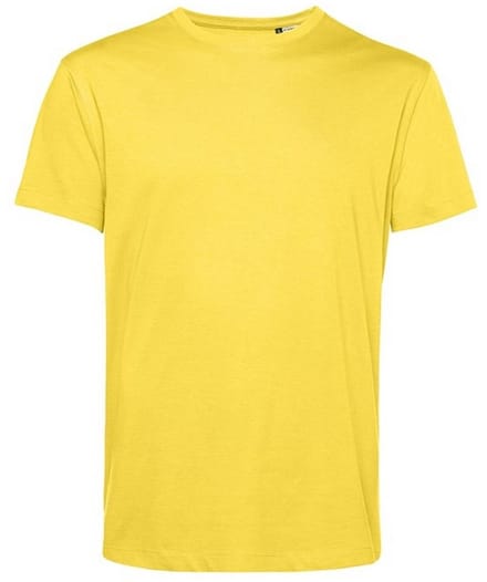 B&C Heren E150 T-Shirt (Geel)