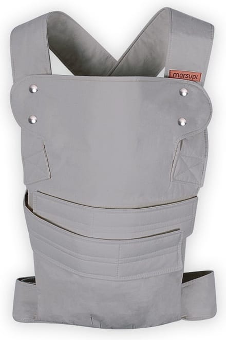 Marsupi Breeze Grijs - maat S/M - taille 65-100 cm - draagzak baby