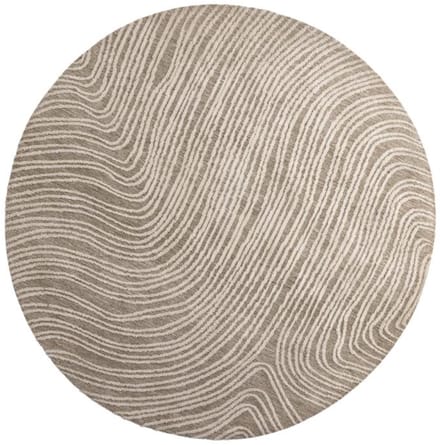 Svea - Alba ronde vloerkleed - ø200 cm - beige
