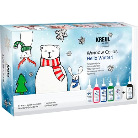 KREUL Window Color Set "Hallo Winter"