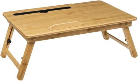 5Five Ontbijt op bed laptoptafeltje- Smart - 54 x 34 cm - bamboe - Serveerbladen - dienbladen