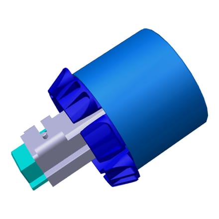 AEG knop, dubbele energieregelaar, wit, 9-0 140235430042