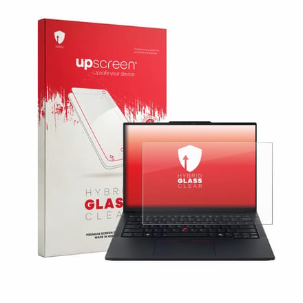upscreen - Screenprotector voor Lenovo ThinkPad E14 Gen 8 - Folie Beschermfolie Beschermglas transparant