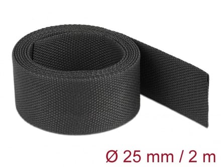 Delock 20795 Krimpkous Zwart 25 mm 12.5 mm Krimpverhouding:2:1 1 stuk(s)