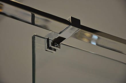 Wiesbaden glaskoppeling zijkant stabilisatiestang chroom