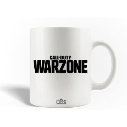 Mug - Call of Duty - Warzone - Céramique - Noir - 30cl - Compatible lave-vaisselle