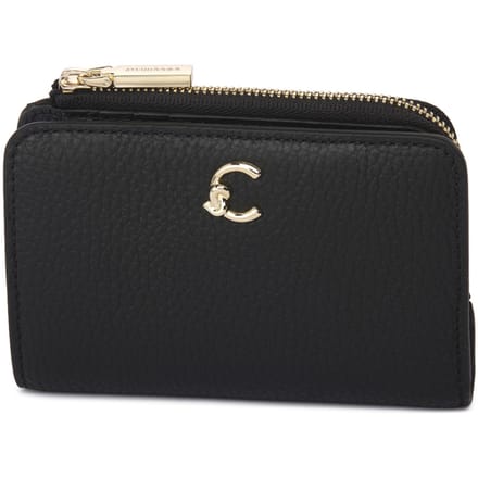 COCCINELLE Leren portemonnee C-Me Wallet Noir zwart