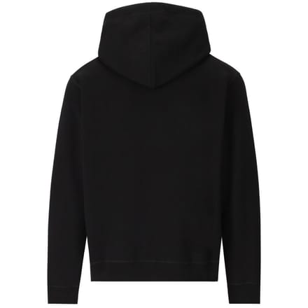 Dsquared2 losse pasvorm Santa Dan logo zwarte hoodie
